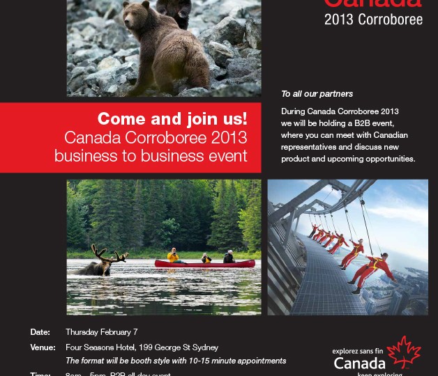 Canadian Tourism Commission_Corroboree B2B Invite_2