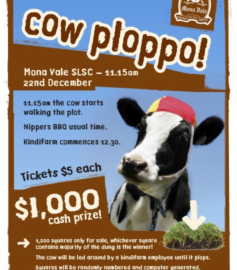 Mona Vale SLSC_Cow Ploppo flyer